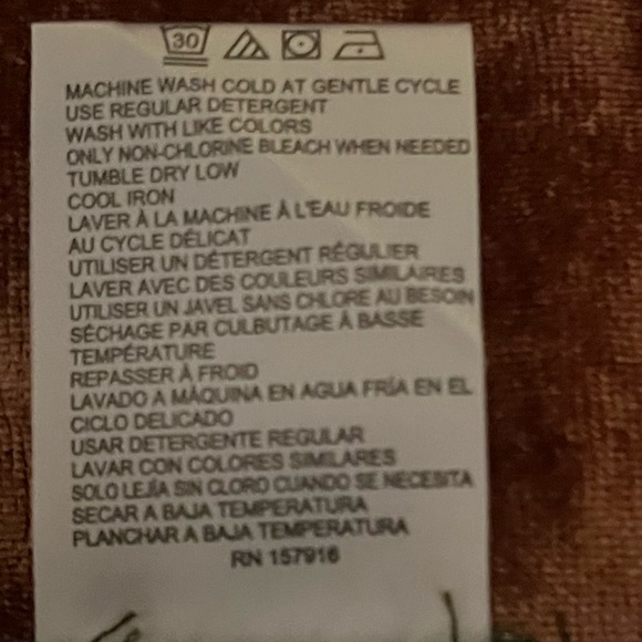 H Halston Short Sleeve Top with Front Ruffle Detail - Picture 5 of 6